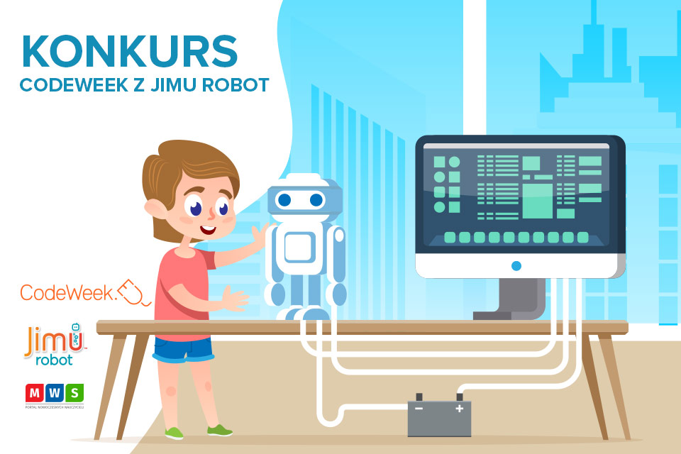 CodeWeek i roboty Jimu - konkurs dla dzieci